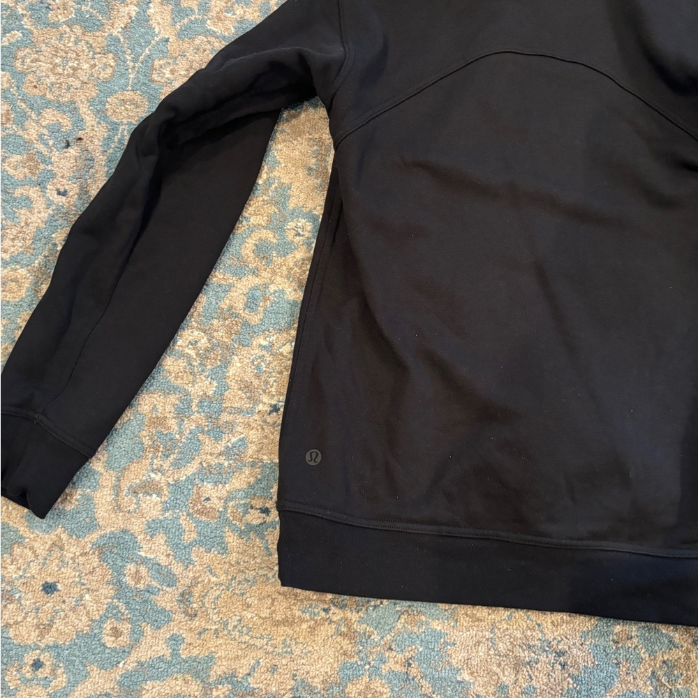 Lululemon Athletica All Yours Fleece Hoodie in Black Size 4 - Picture 5 of 6